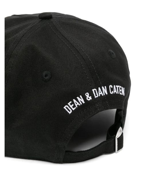DSquared² Black Baseball Cap Accessories