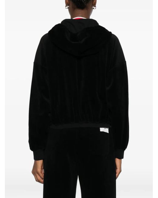 Golden Goose Deluxe Brand Black Cotton-Blend Hoodie With Zip