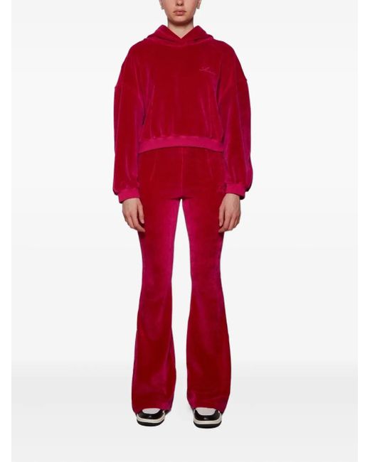 Amiri Velour Flared Pants