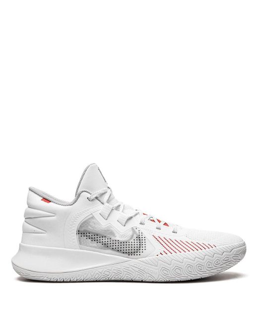 white kyrie flytrap