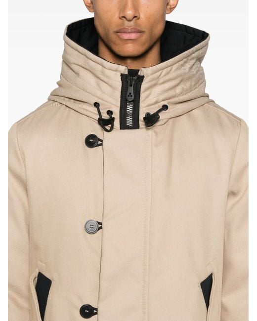 Parka À Patch Logo Peuterey pour homme en coloris Natural