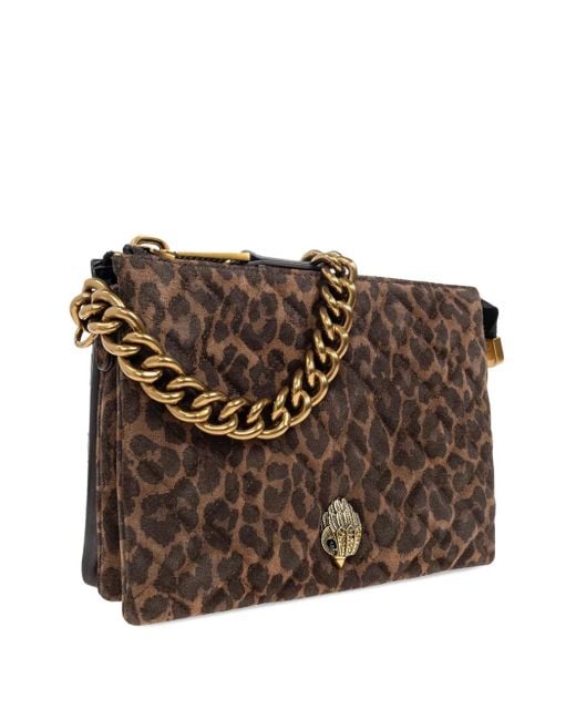 Kurt Geiger Brown Kensington Puff Tote Bag