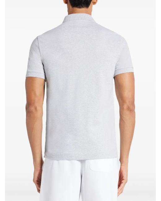 Lacoste White Logo Polo Shirt for men