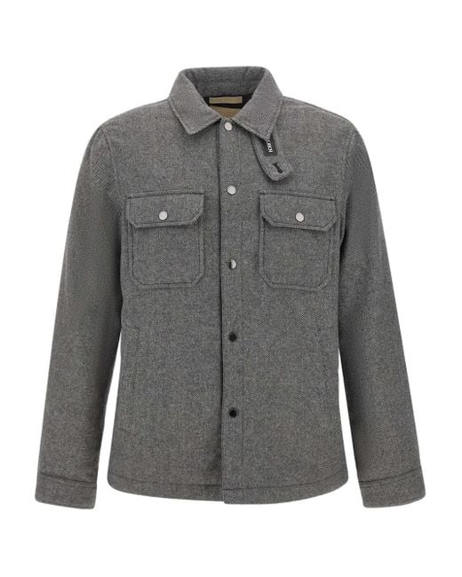 Woolrich Jacke mit Brusttasche in Gray für Herren
