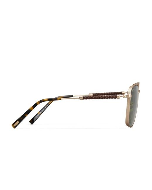Tod's Green Square-Frame Sunglasses for men
