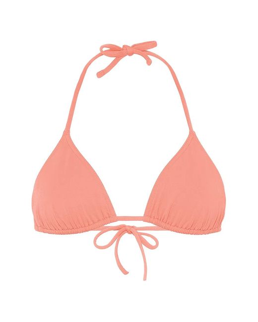 Eres Pink Mouna Triangle Bikini Top