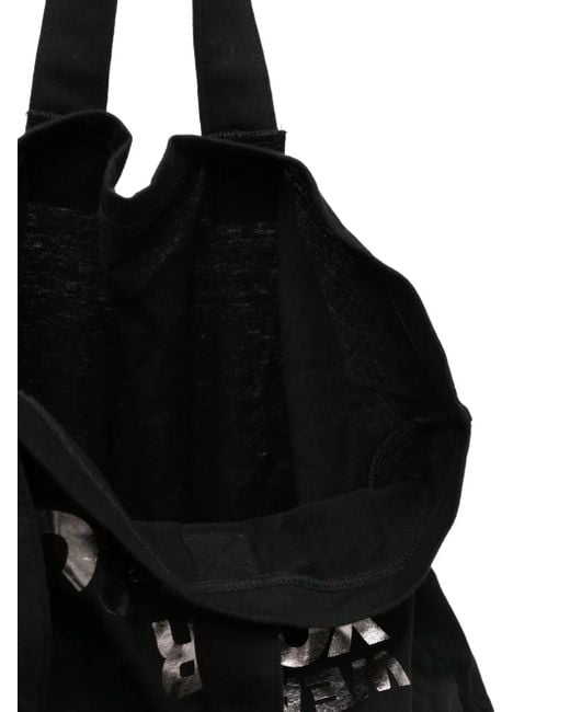 COMME DES GARÇON BLACK X Nike プリント ハンドバッグ Black