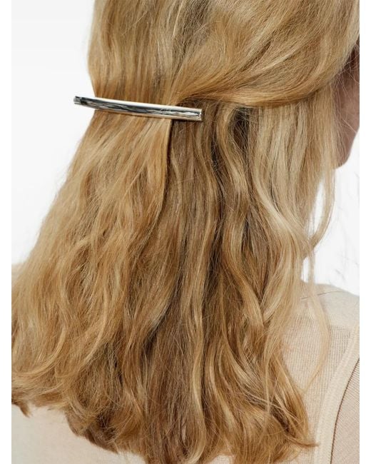 LIE STUDIO White Willa Hair Barrette