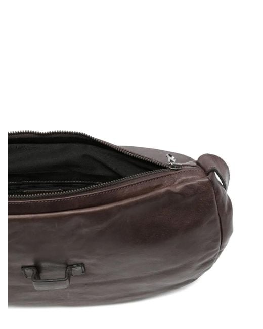 SOMMET Black Schultertasche mit Klappverschluss