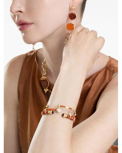 Gas Bijoux White Duality Amore Bangle Bracelet