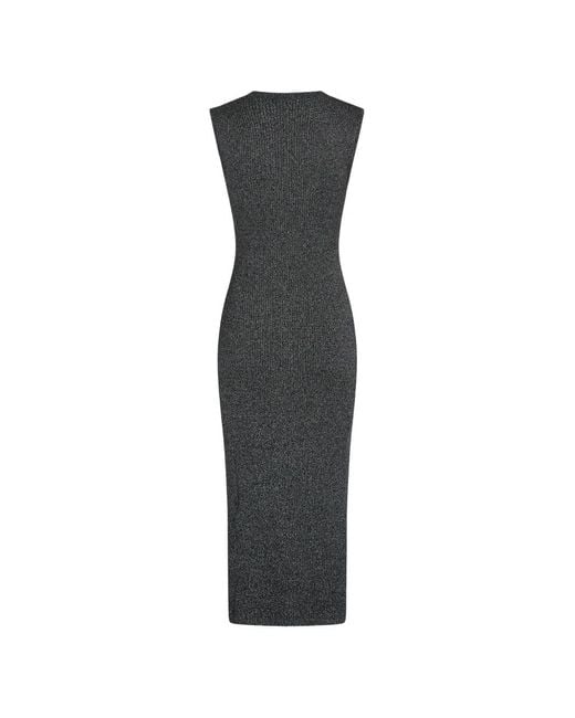 Karl Lagerfeld Multicolor Metallic Knit Dress