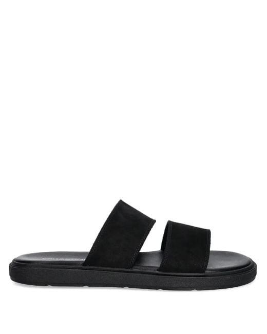 Vagabond Black Double-Strap Slide Sandals for men
