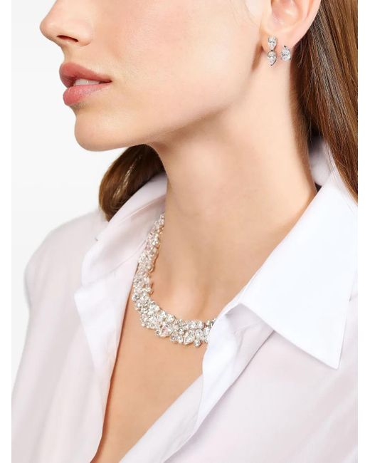 Anabela Chan Garden Of Eden Halsketting Met Diamant in het Metallic
