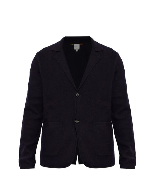 Paul Smith Blue Single-Breasted Blazer for men