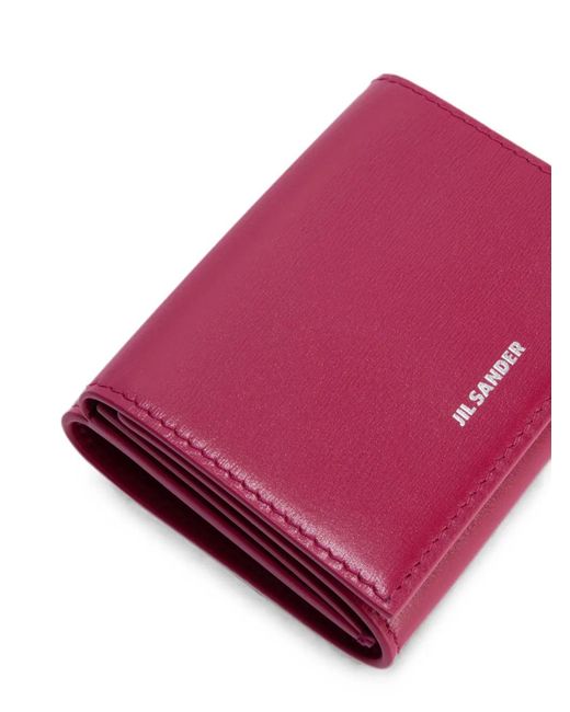 Jil Sander Pink Mini Wallet