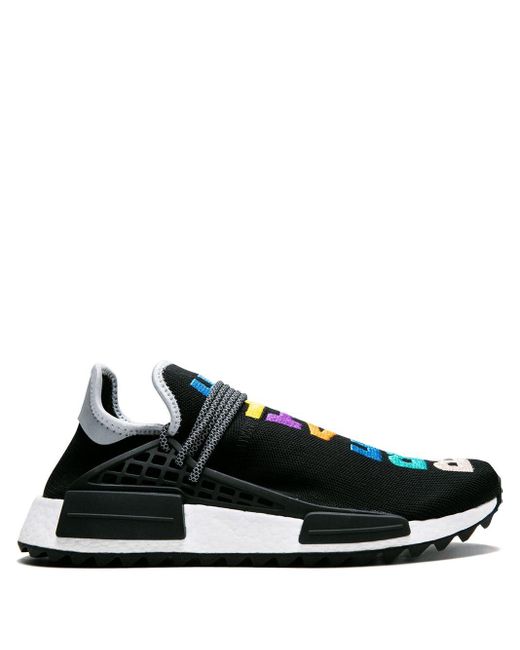 adidas Rubber Pharrell Williams Hu Nmd Tr 'friends & Family Breathe/walk'  Shoes in Black/White (Black) for Men - Save 26% - Lyst
