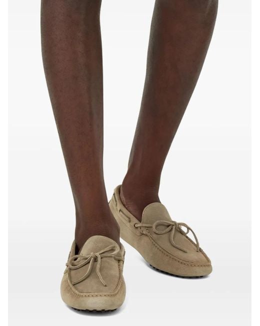 Boggi Suède Loafers in het Brown voor heren