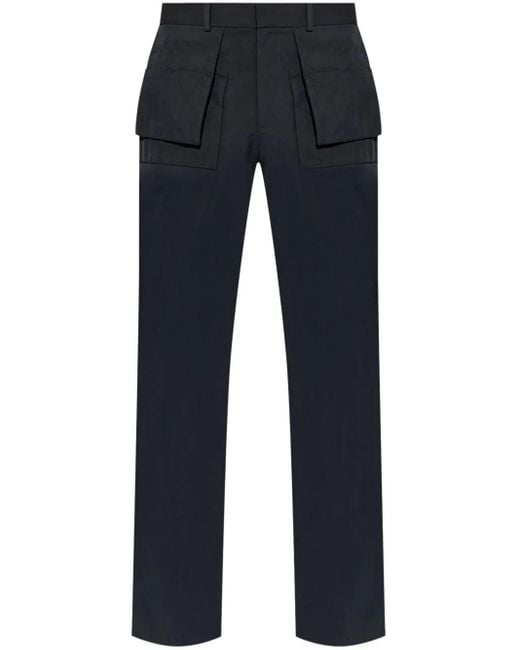 Helmut Lang Blue Utility Car Trousers for men
