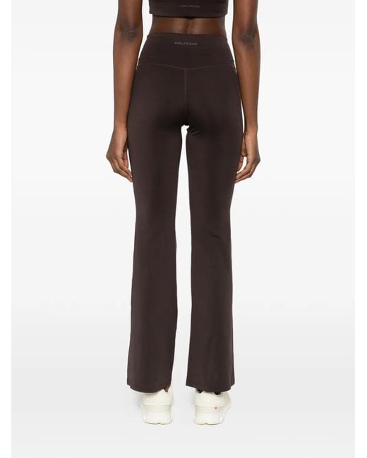 GIRLFRIEND COLLECTIVE Brown Float Ultralight Groove Performance Trousers
