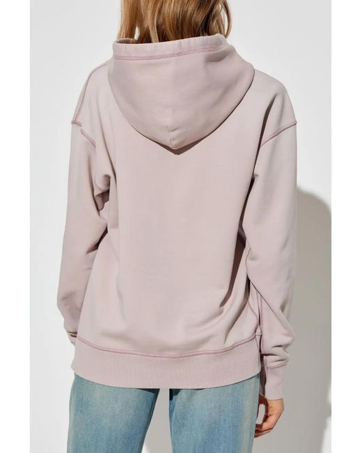 DIESEL F-Buxt-Hood-P2 Hoodie in het Pink