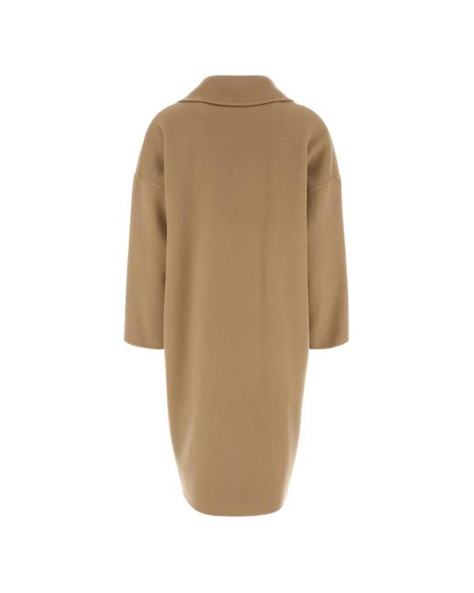 Aftercoat Natural Double-Breasted Coat