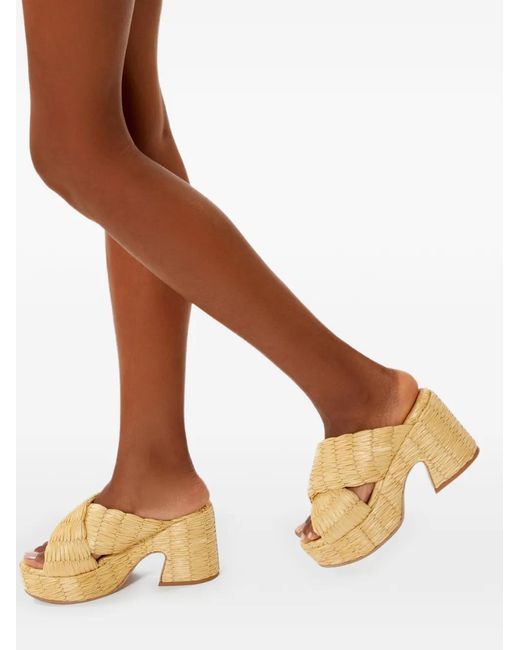 Odissi Natural Noa Criss-Cross Sandals