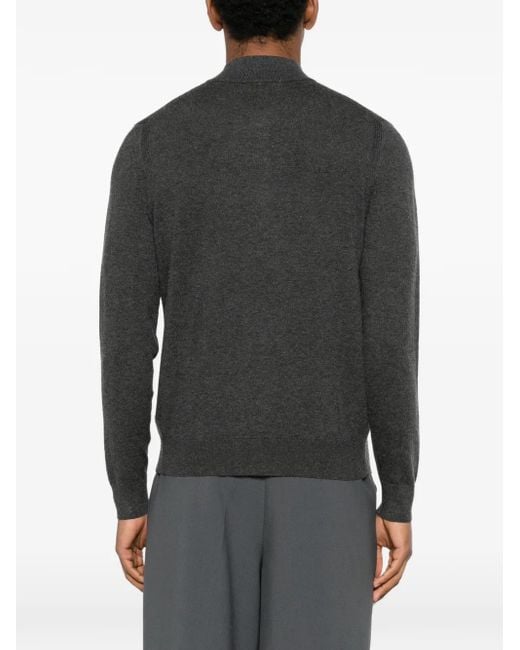 Jersey Con Media Cremallera Diktat de hombre de color Black
