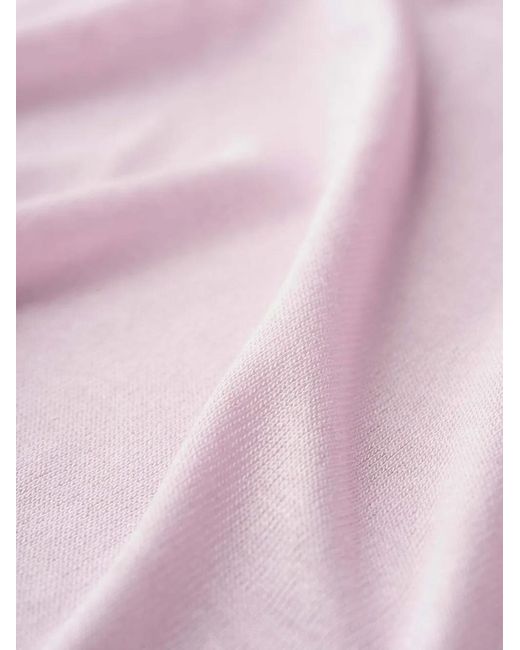 MARCELLA Pink Amsterdam Panelled Turtlenek Top
