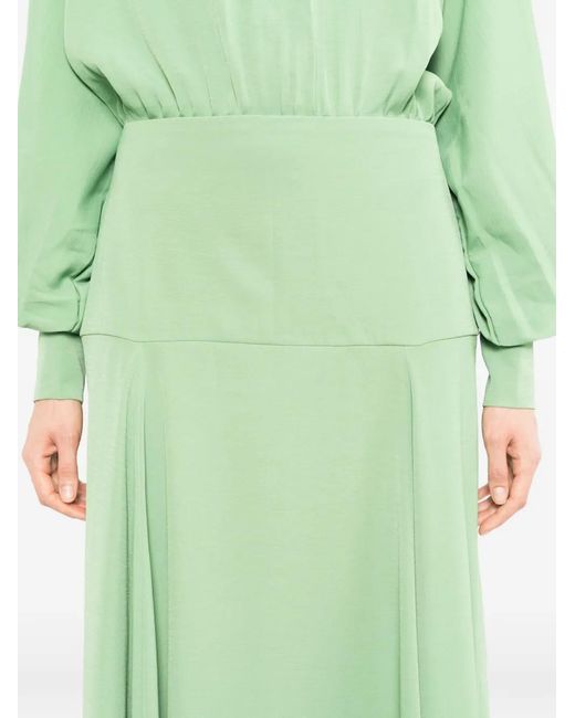 BLAKLACE Green Robe À Manches Longues