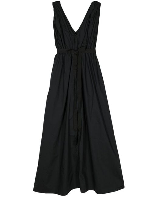 Sofie D'Hoore Maxi-jurk Met Ceintuur in het Black