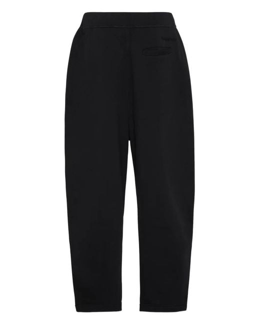 DSquared² Black Cropped Trousers for men