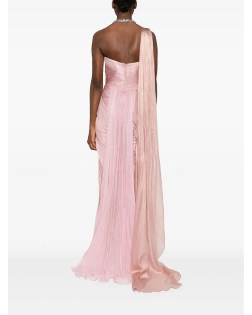 IRIS SERBAN Pink Serafinne Gown