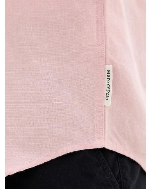 Marc O' Polo Pink Button-Down Collar Pocket Shirt for men