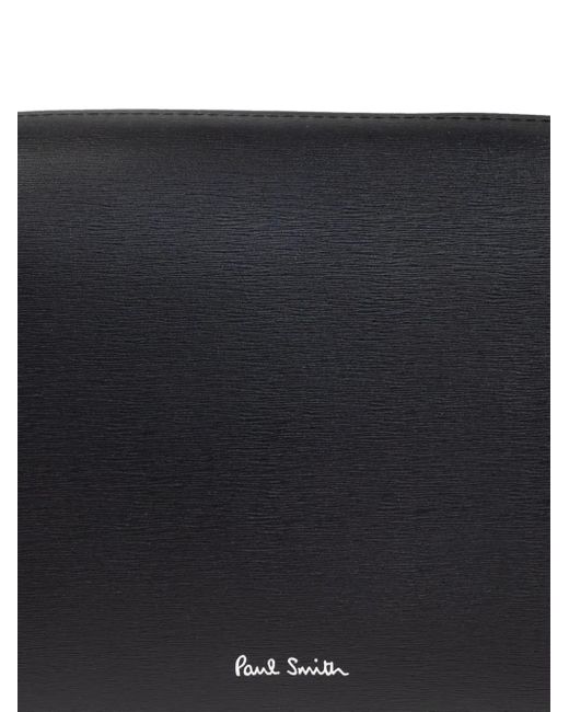 Paul Smith Leather Wash Bag in Black für Herren
