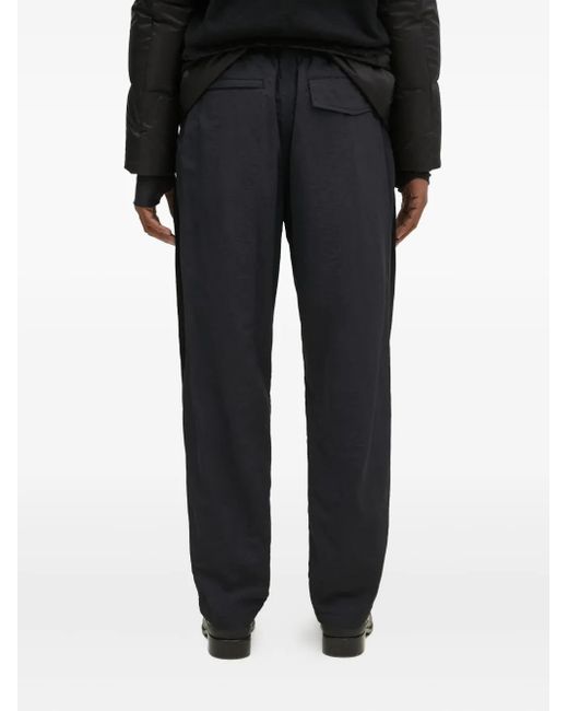 Undercover Black Panelled Drawstring Trousers for men