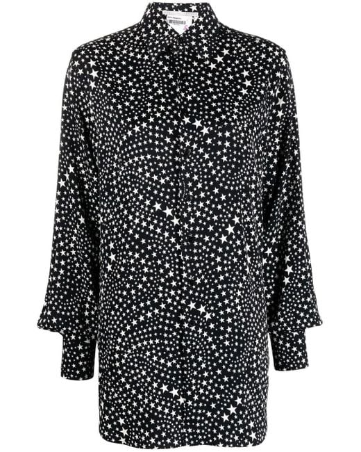 Stella McCartney Black Hemd Mit Sterne-Print