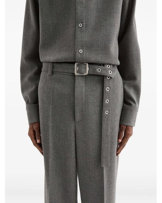 メンズ Jil Sander ウールパンツ Gray