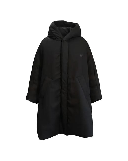 Mordecai Black Hooded Coat