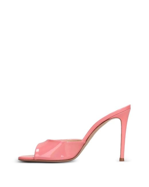 Roberto Festa Pink Ramas Peep-Toe Mules