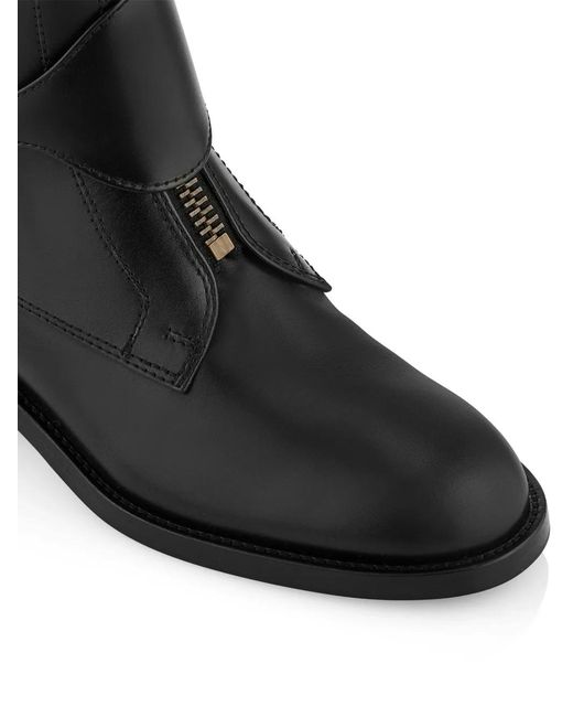 Aquazzura Black Alex Riding Boots