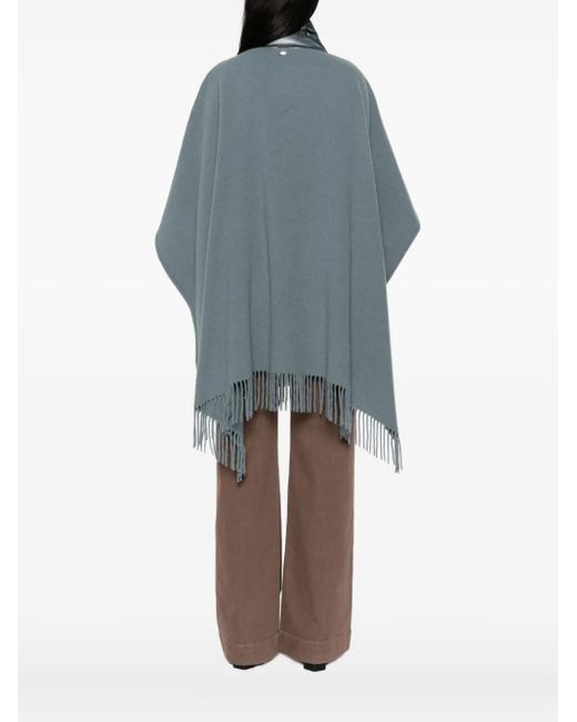 Herno Blue Poncho