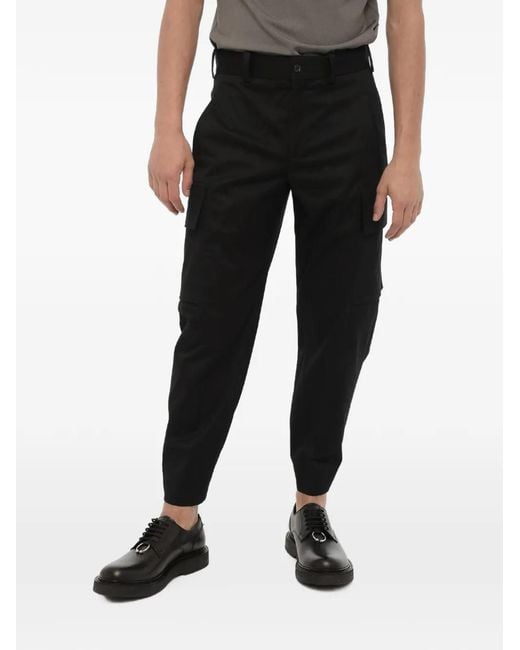 Neil Barrett Black Fireman Cargo Pants for men