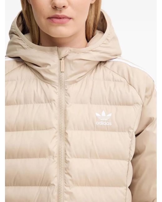 Adidas Adicolor Jack Met Capuchon in het Natural