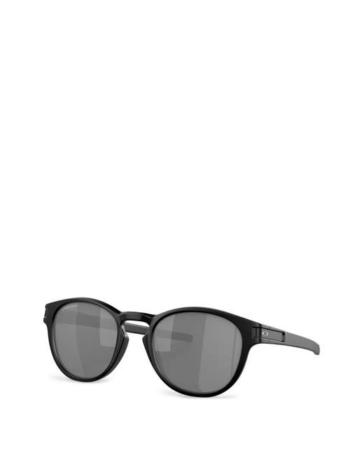 Oakley Gray Latch Round-Frame Sunglasses