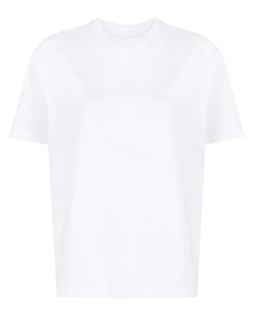 ARMARIUM White T-Shirt Mit Rundem Ausschnitt