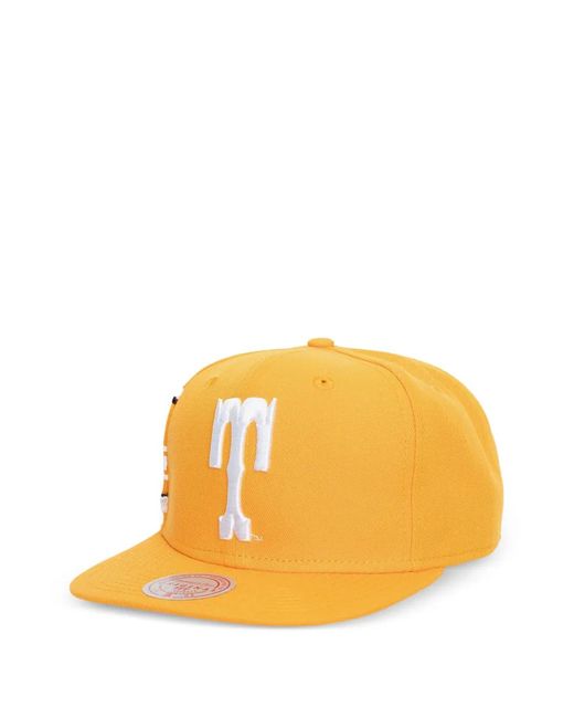 Mitchell & Ness Orange Tennessee Jumbotron Baseball Hat for men