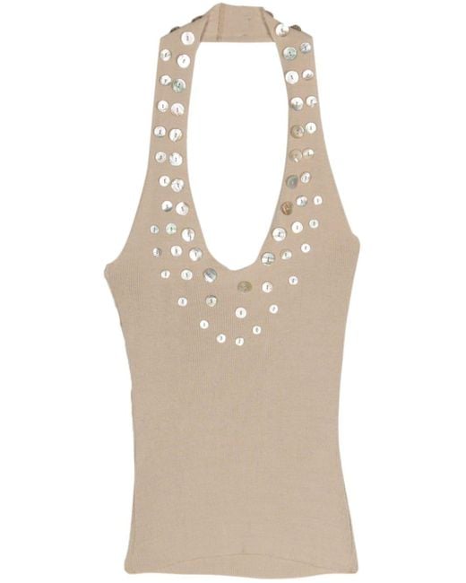 Paloma Wool ホルターネック トップ ナチュラル | Lyst