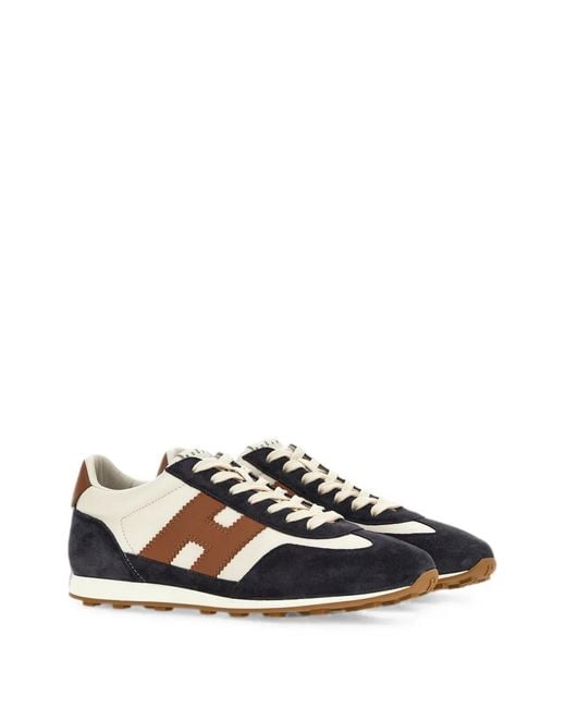 Hogan White Athletic Sneakers for men