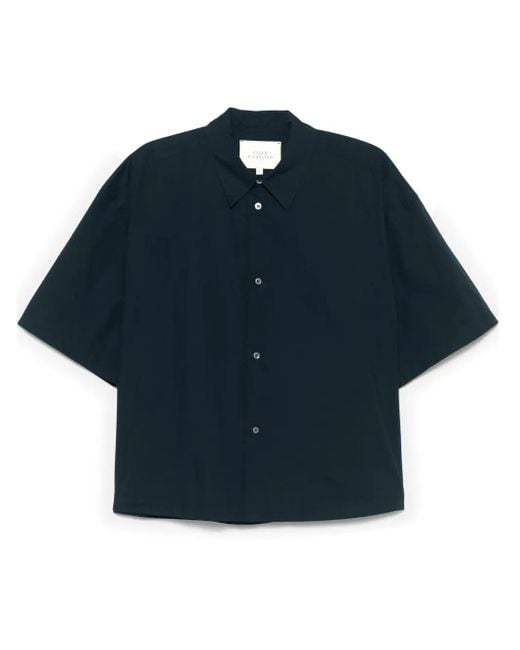 メンズ Studio Nicholson Sanko シャツ Blue