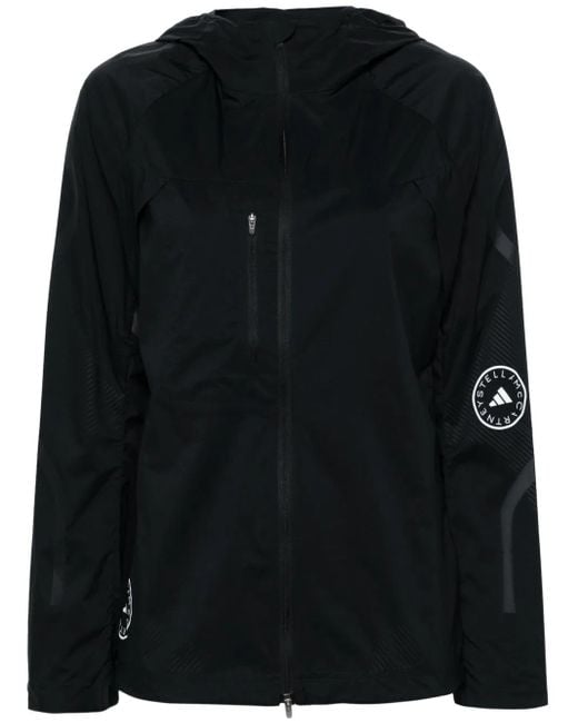 Adidas By Stella McCartney Black Leichte Tpa Jacke